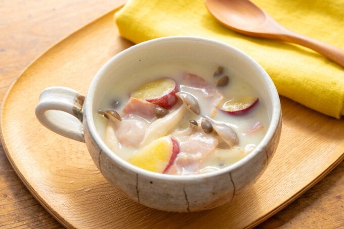 サツマイモのスープ