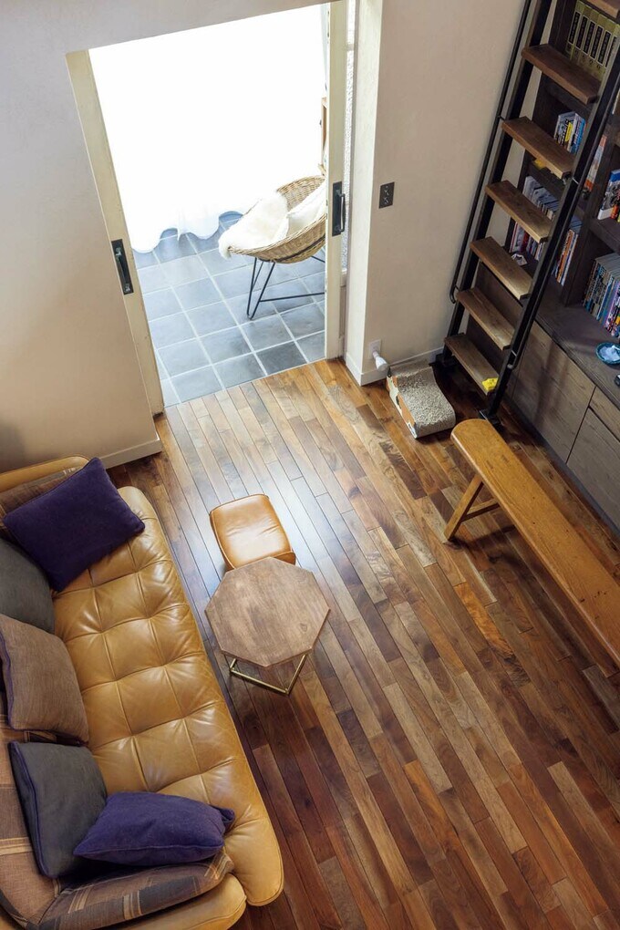 吹き抜けからの見下げ