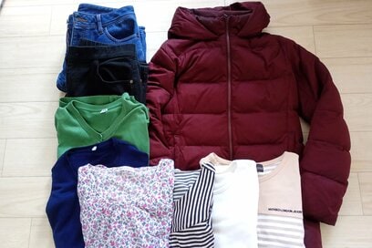 50代、冬服は「9枚」で着まわし。ユニクロのダウンジャケットは20年ほど愛用