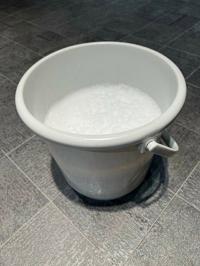 バケツシャンプー