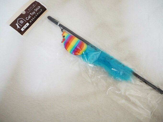 「Cat Toy Stick おもちゃスティック（ねこ用）」110円