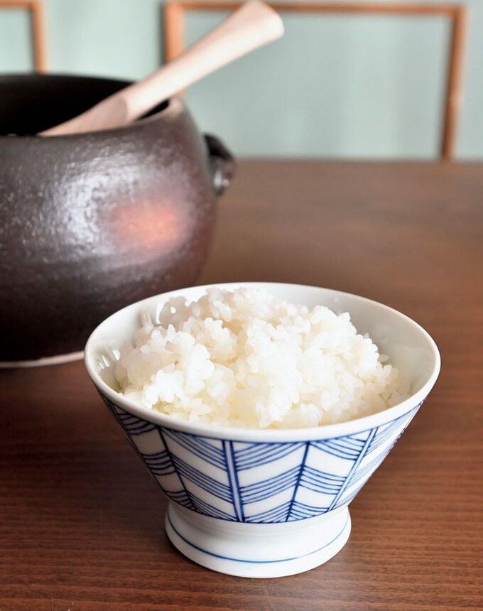 ツヤツヤのご飯