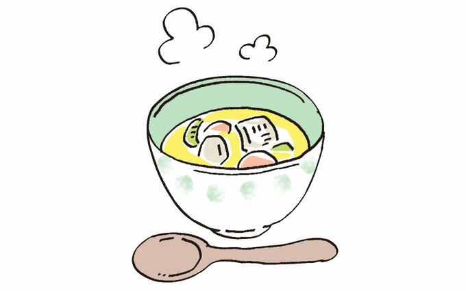 ジャガイモのスープ