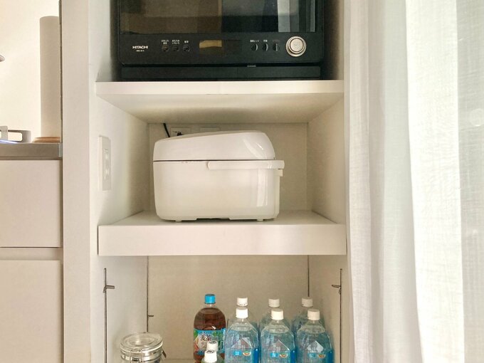 中段は調理家電の指定席