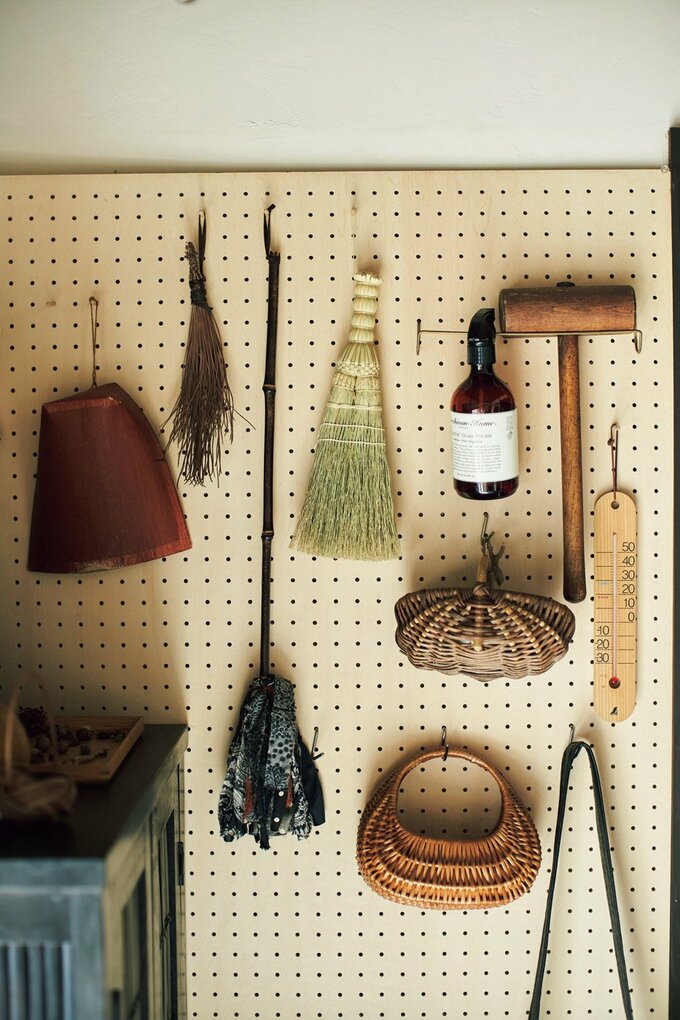 美濃羽さんの掃除道具