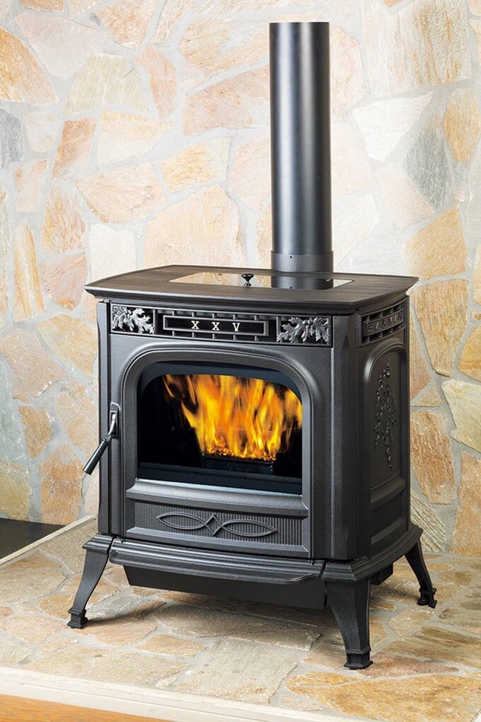 ハーマンのペレットストーブ