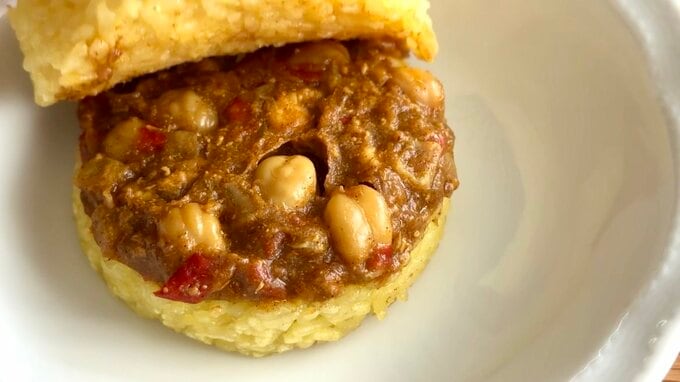 ライスバーガー ルーの量