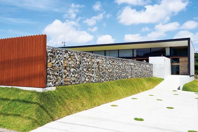 地盤を上げて豪雨対策