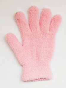 細かいところも掃除できるマイクロファイバー手袋