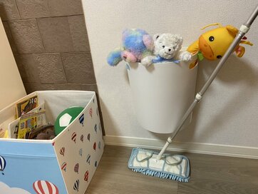 壁かけダストボックスで家じゅう片づく。跡が目立たず賃貸でもOK