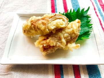 ちくわの穴にポテサラを詰めて揚げると激ウマ！熊本の「ちくわサラダ」