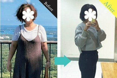 49歳、無理なく「マイナス12kg」。バランスのよい食事で別人級に大変身