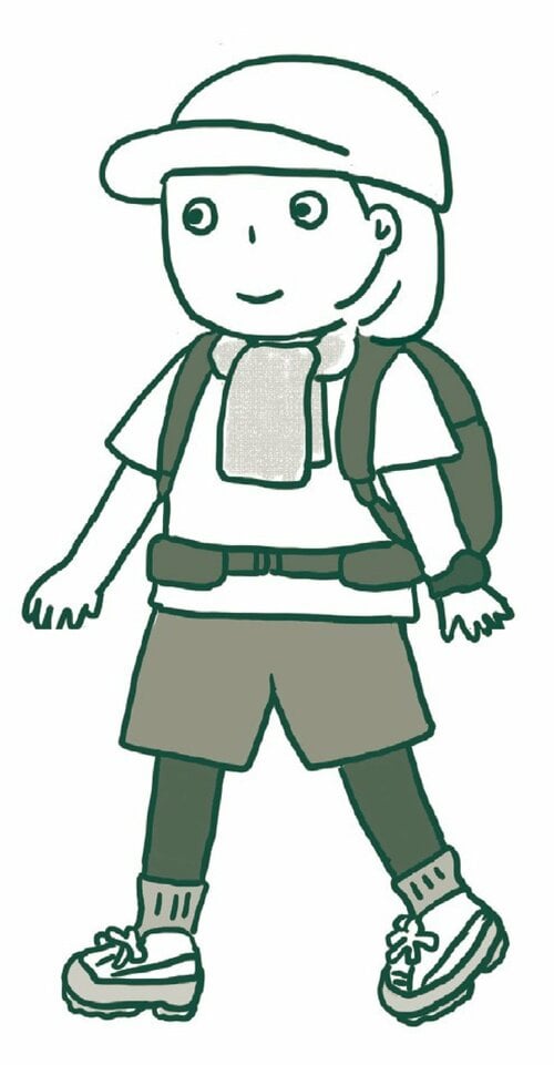 春夏の基本の服装