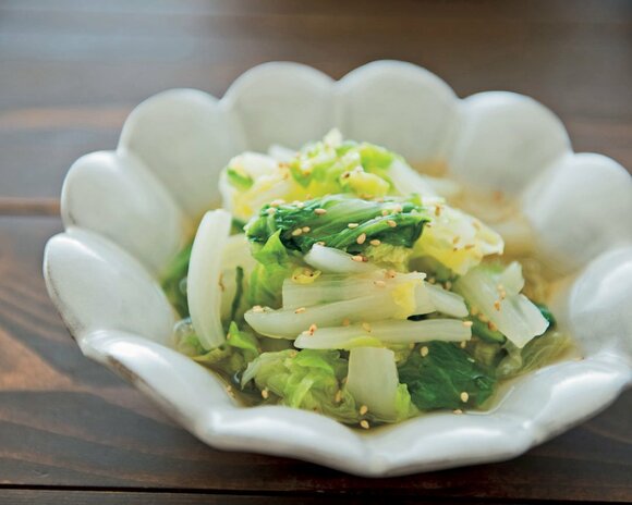 白菜のおひたし