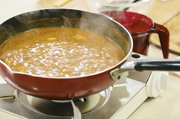 山本ゆりさんの「えびのトマトバターカレー」