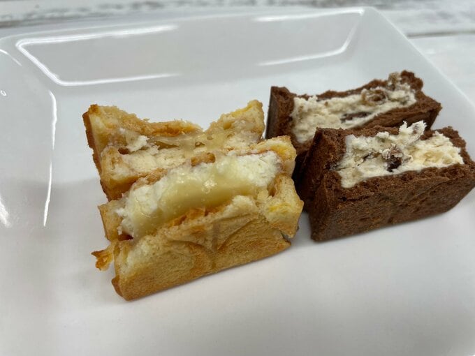 チーズとラムレーズン