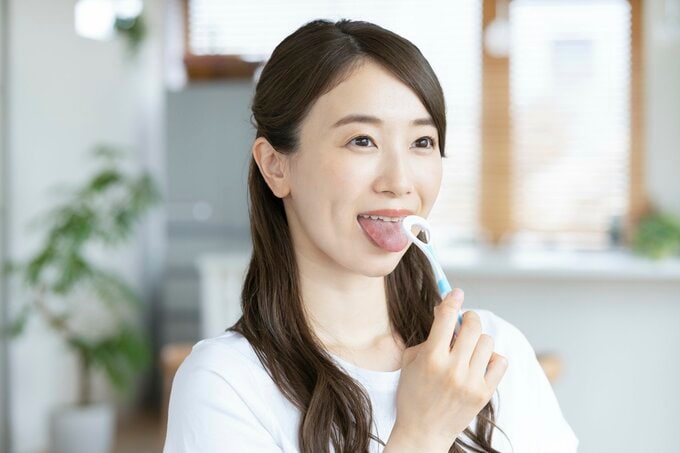 歯磨き・舌磨き