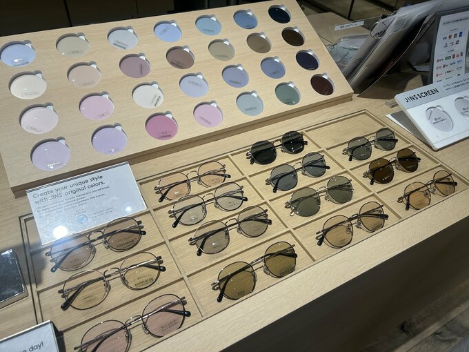 サングラス 店内