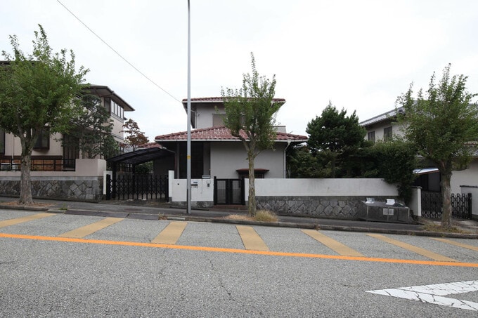 検査書ありの擁壁