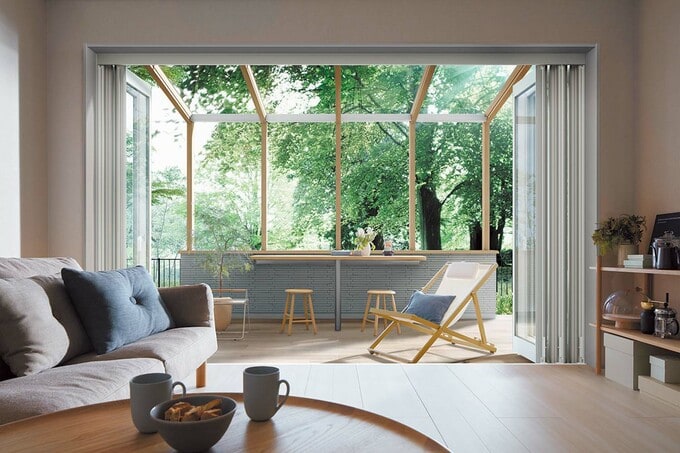 北欧のカフェ空間をイメージ