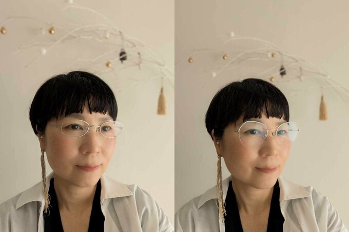 花粉対策 普通のメガネ