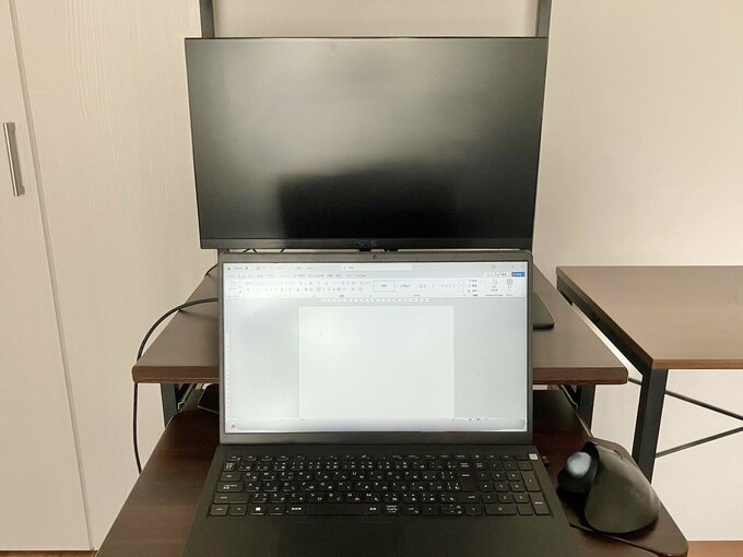 PCとモニター