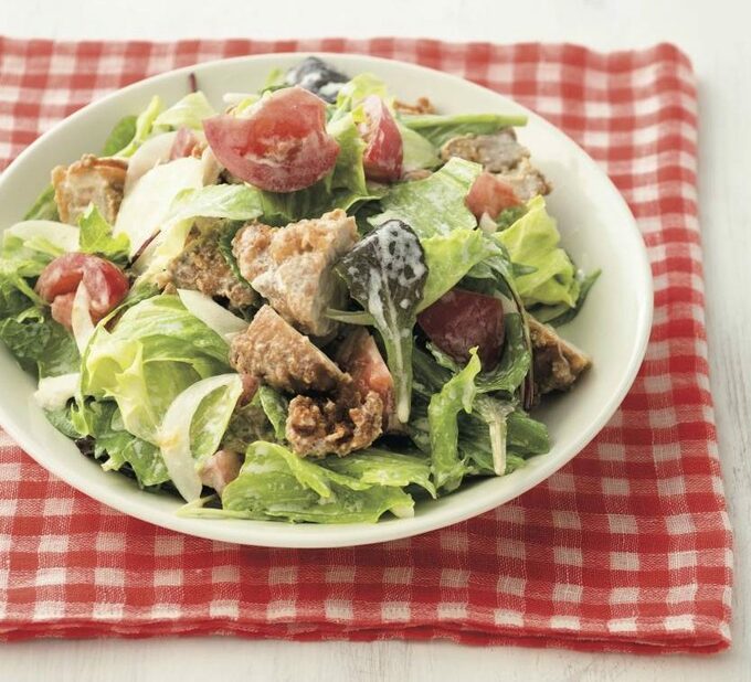 鶏からのヨーグルトマヨサラダ