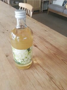 エルダーフラワーのシロップ
