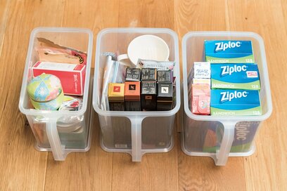 ＜実例＞取りやすくしまいやすい！オープン収納のつくり方