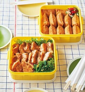 お出かけにぴったりの「いなりずし弁当」レシピ。副菜もバリエーション豊か