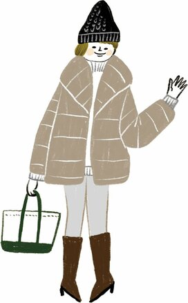 着ぶくれにサヨナラ！ダウンをすっきり着こなすテク