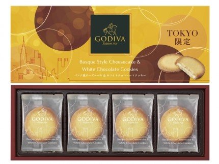 バスク風チーズケーキ＆ホワイトチョコレートクッキー