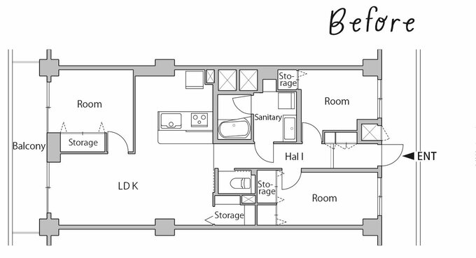 リノベーション前