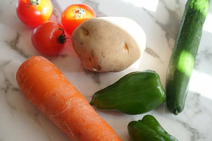 ニンジンとジャガイモなど