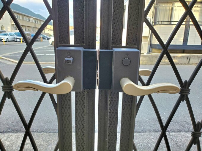門扉のロック