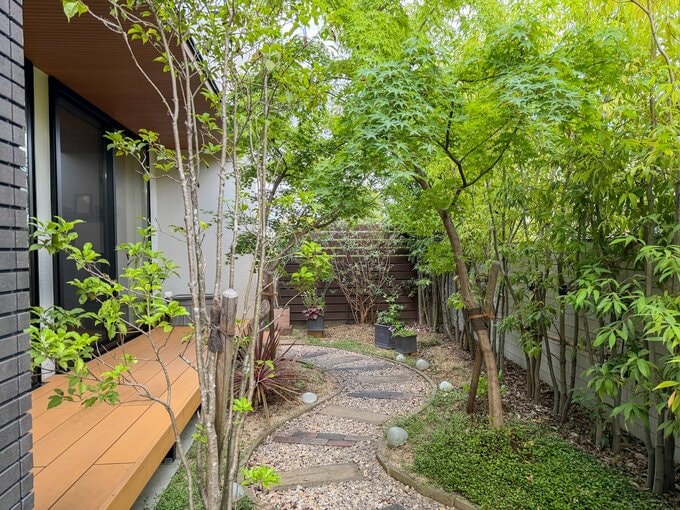 管理がラクになる「里山風の庭」