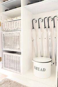 傘の本数も家族の人数分+1本だけ