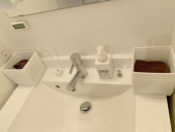 トイレのタオルは一回ごとに洗濯。清潔なうえ、じつはラク！