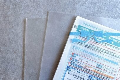 30代・家がきれいな人の「紙類がたまらない」コツ。封筒はその場であけ、クリアファイルに入れるだけ