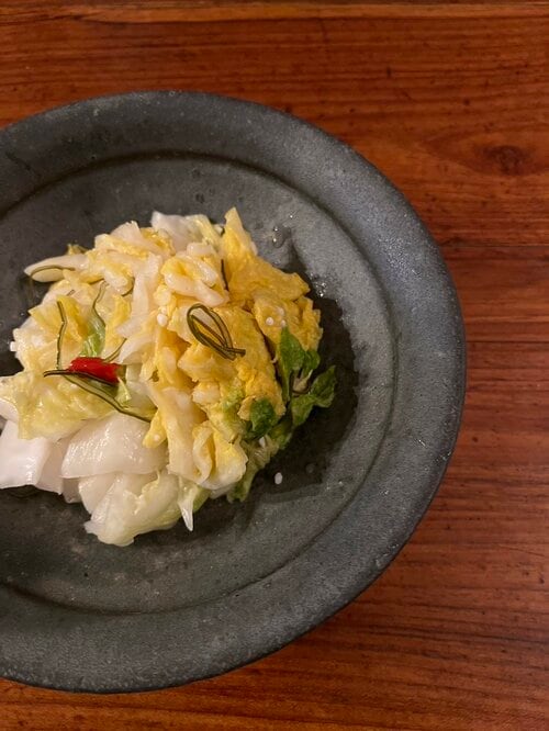 白菜の漬物