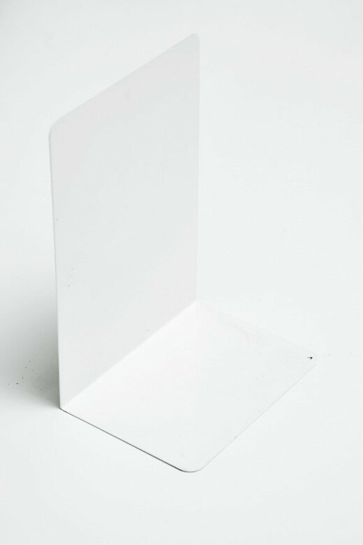 白いブックエンド