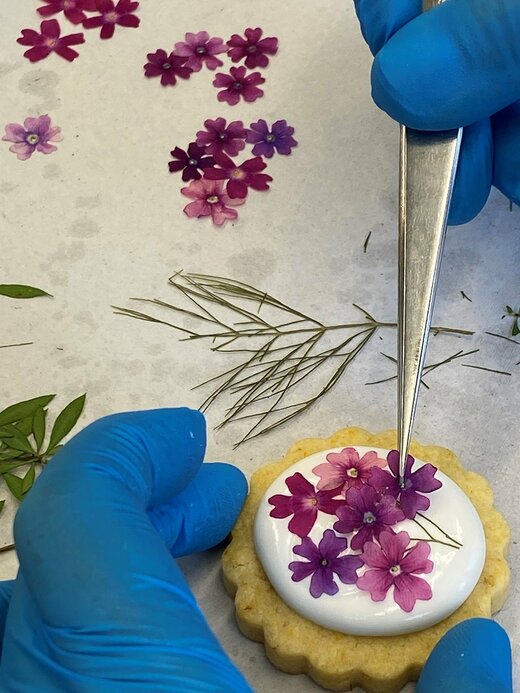 アイシングクッキーピンセット