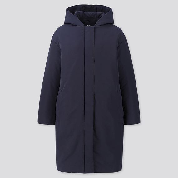 ハイブリッドダウンコクーンコート