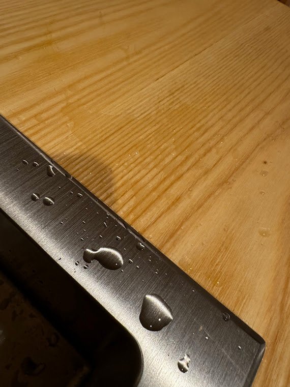 アイランドのワークトップの部分