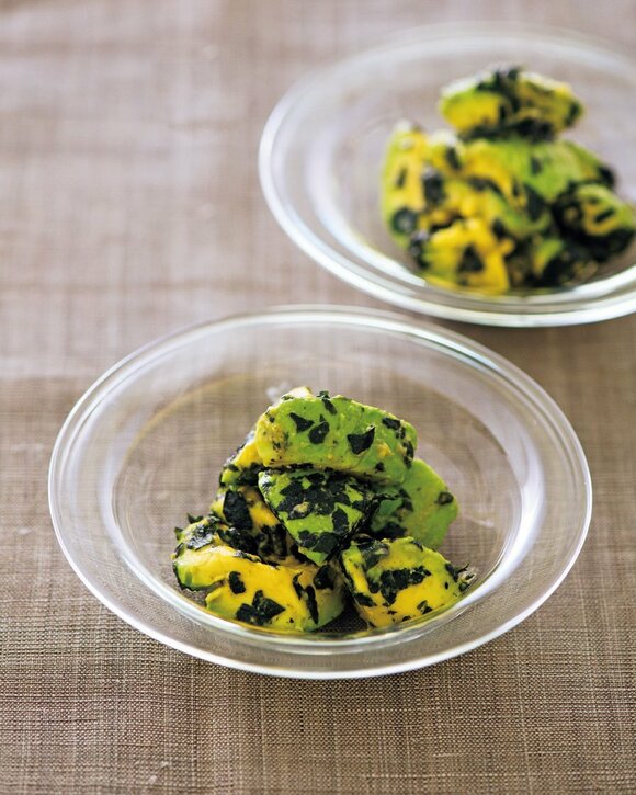 アボカドのワサビのりあえ