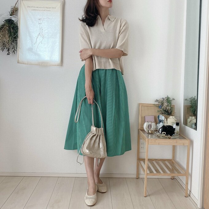 スカート合わせ