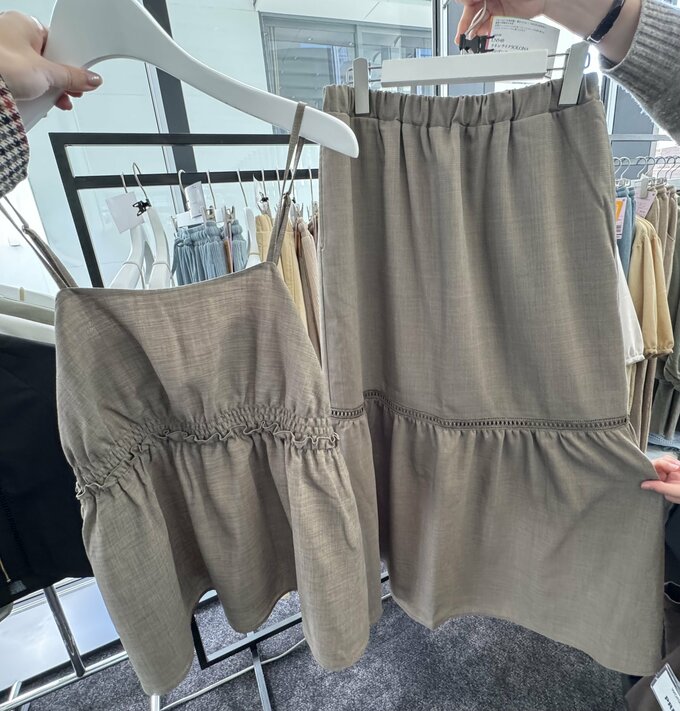 ビスチェセットアップ