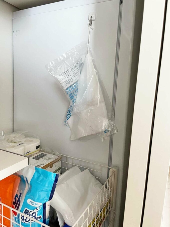 パントリーにしまっているアイテム