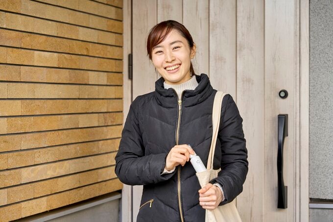 コンパクトサイズなので、持ち運びにも便利!