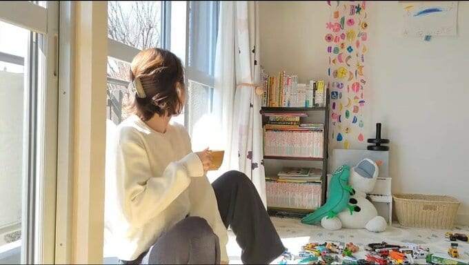 団地で暮らすなかさん